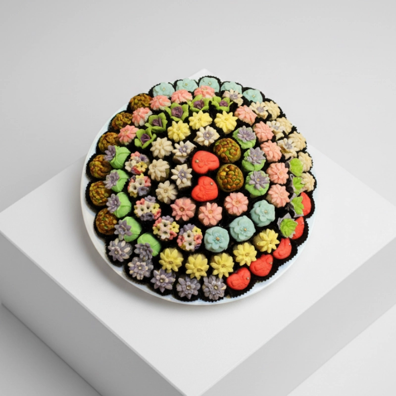 Assorted Marzipan Plate by Wafi Gourmet